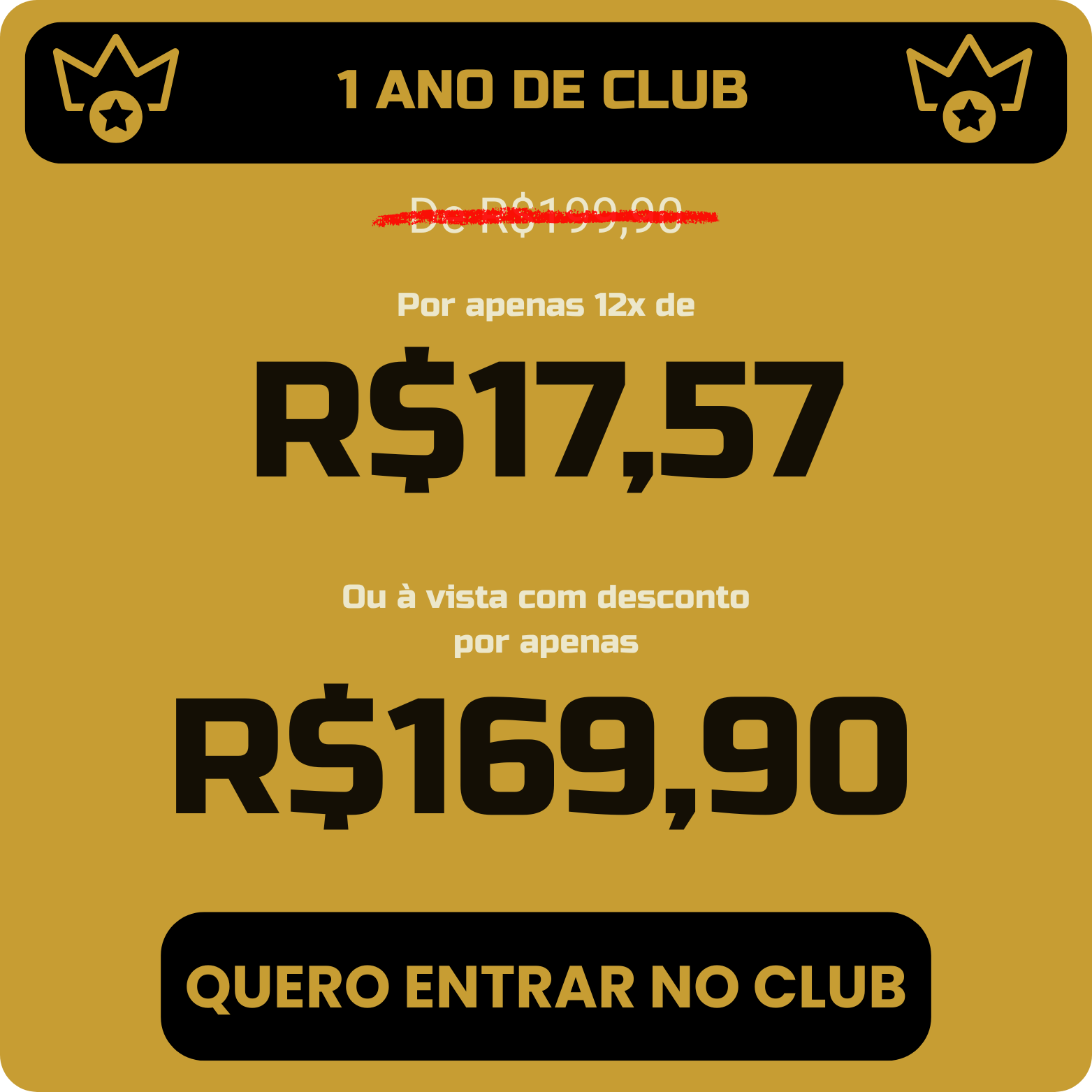 Plano 1 Ano de Club
