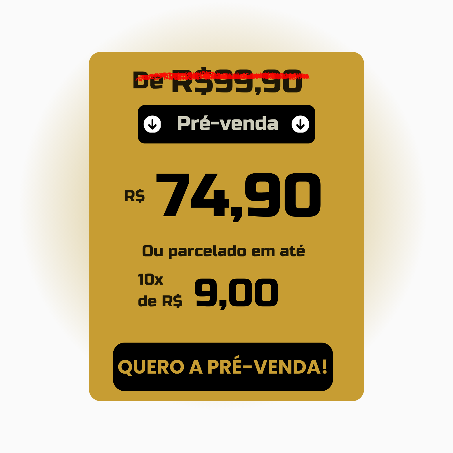 Card de Preços FC Elite