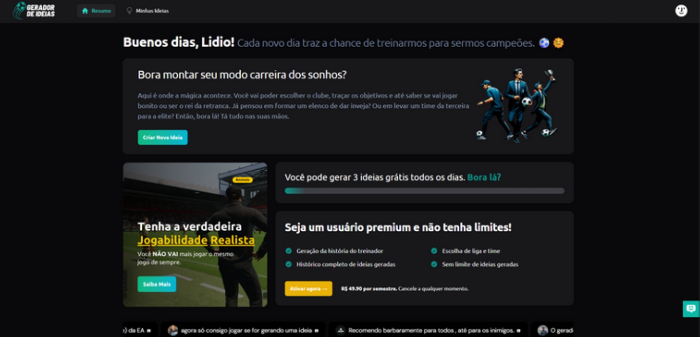 Gerador de Ideias