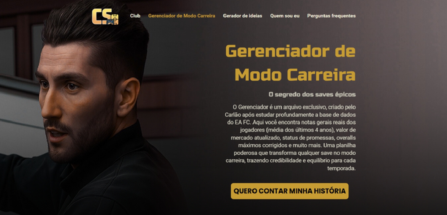 Gerenciador de Modo Carreira