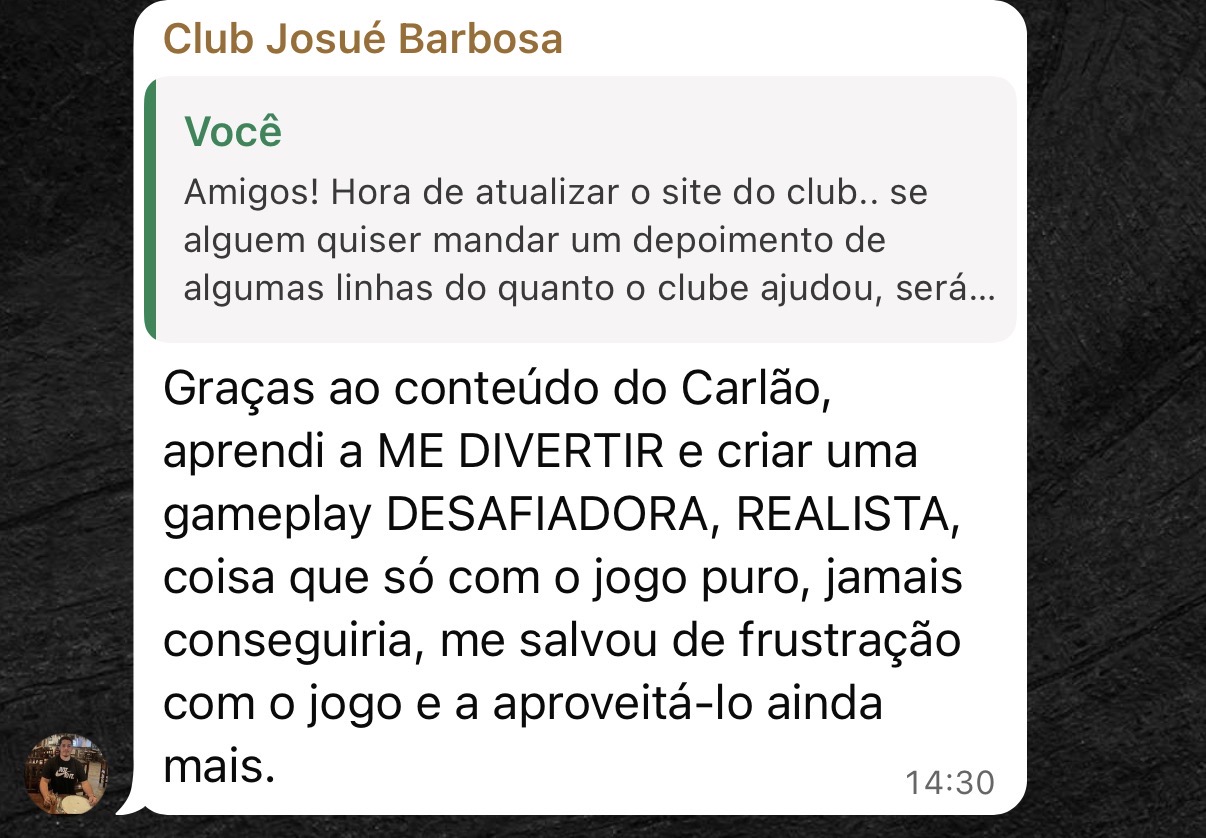 Depoimento do Club 7